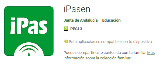1.- Pasen / iPasen | Manual iPasen para las familias