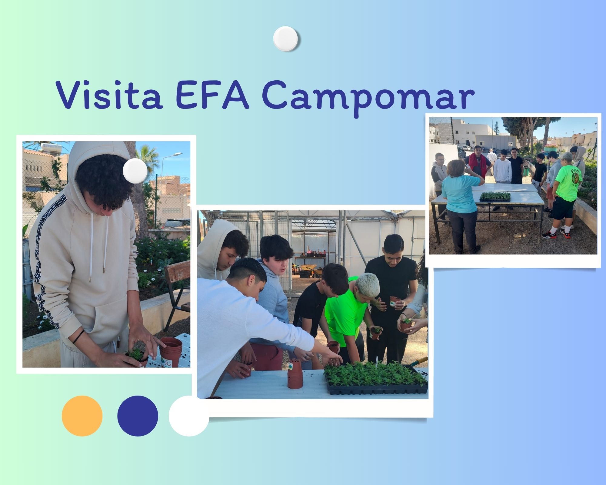 Visita EFA Campomar con alumnado de 2º de ESO