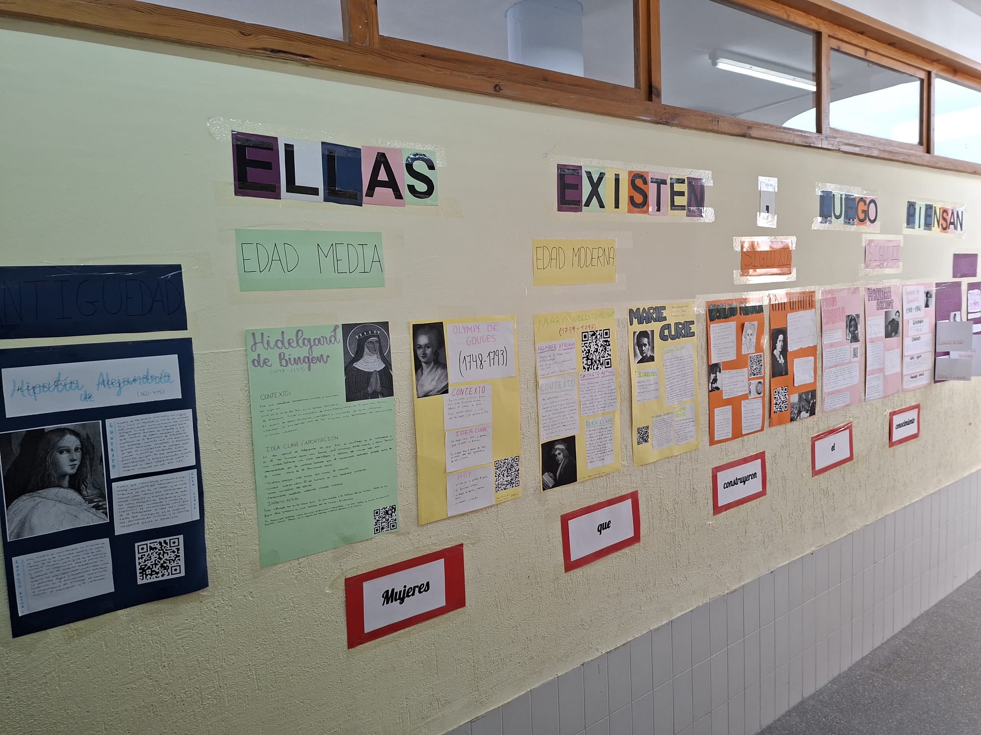 ELLAS EXISTEN, LUEGO PIENSAN