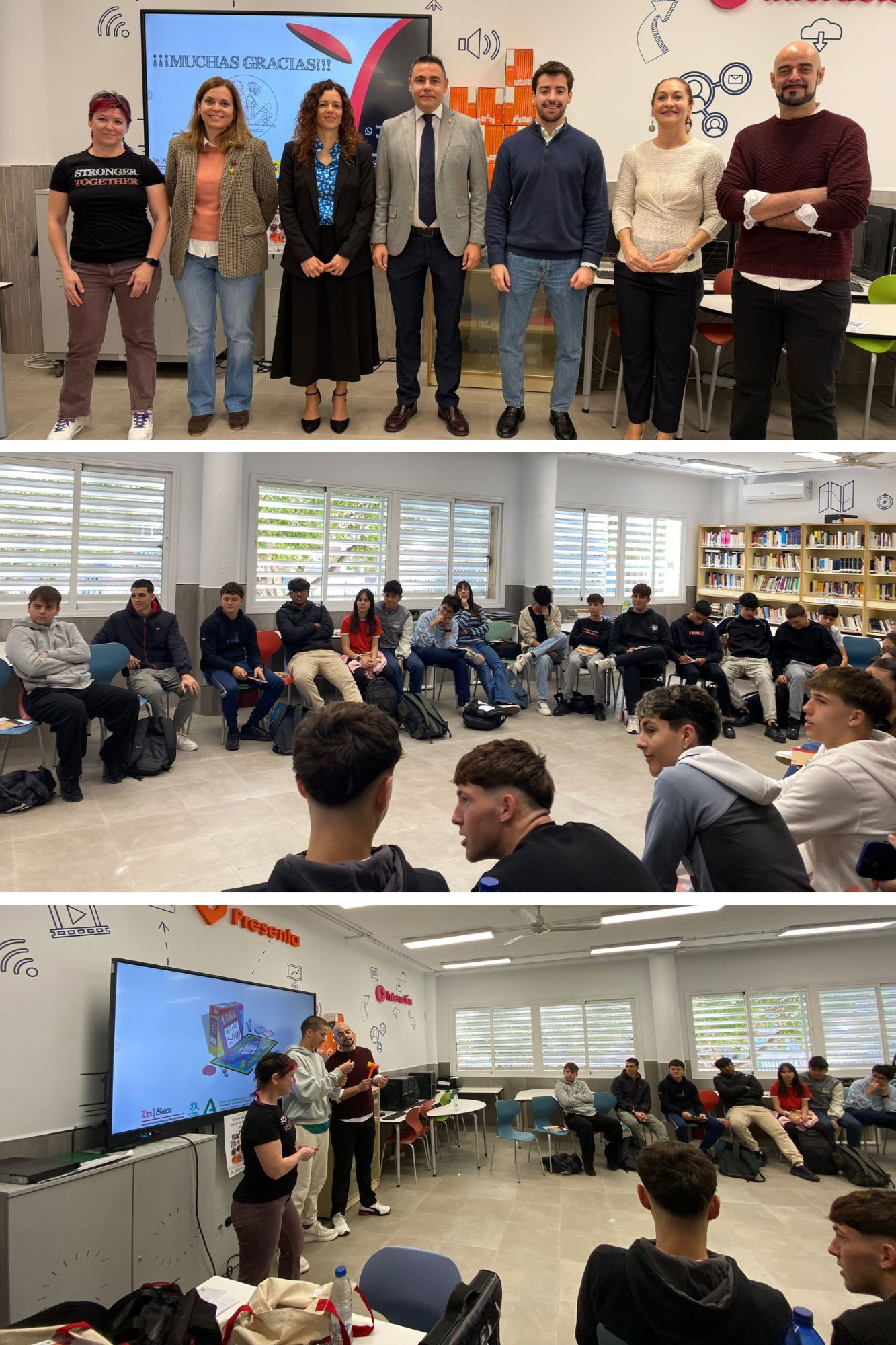Talleres de prevención de violencia digital en 1º de Bachillerato