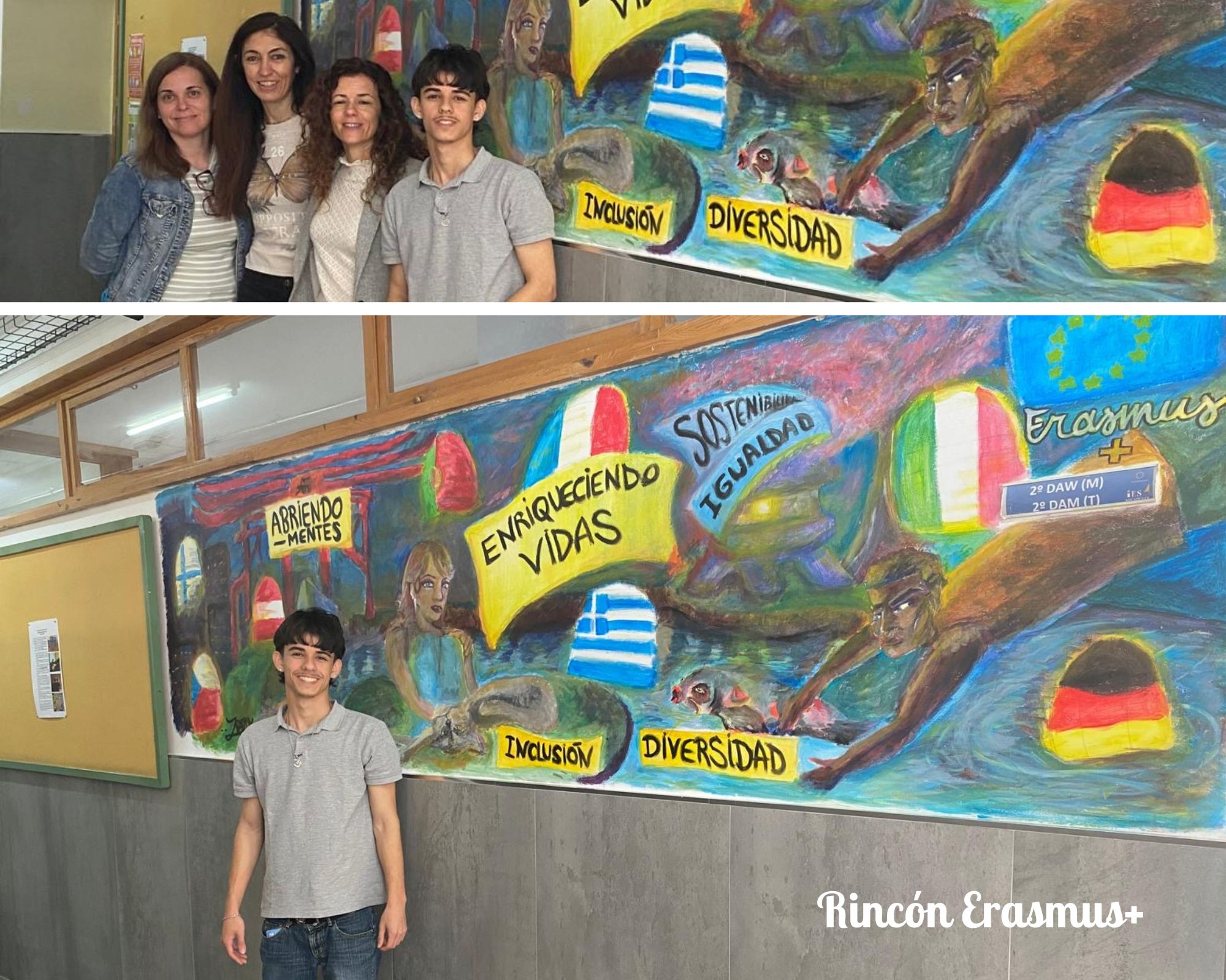 Inauguramos nuestro Rincón Erasmus+