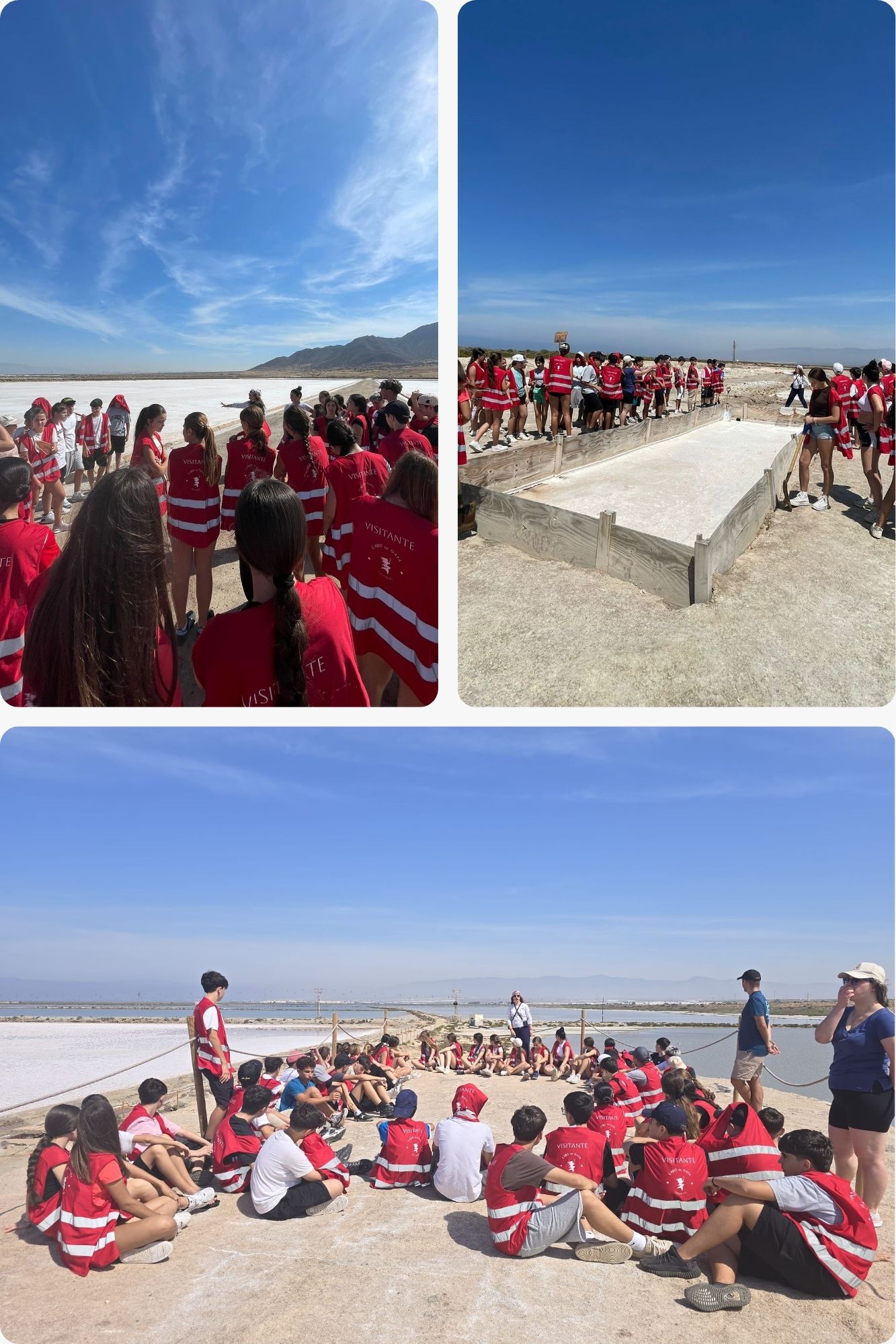 Visita a las Salinas de Cabo de Gata