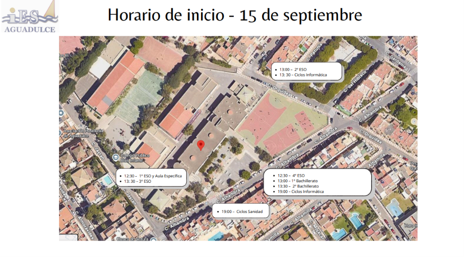INICIO DE CURSO 2026/2027