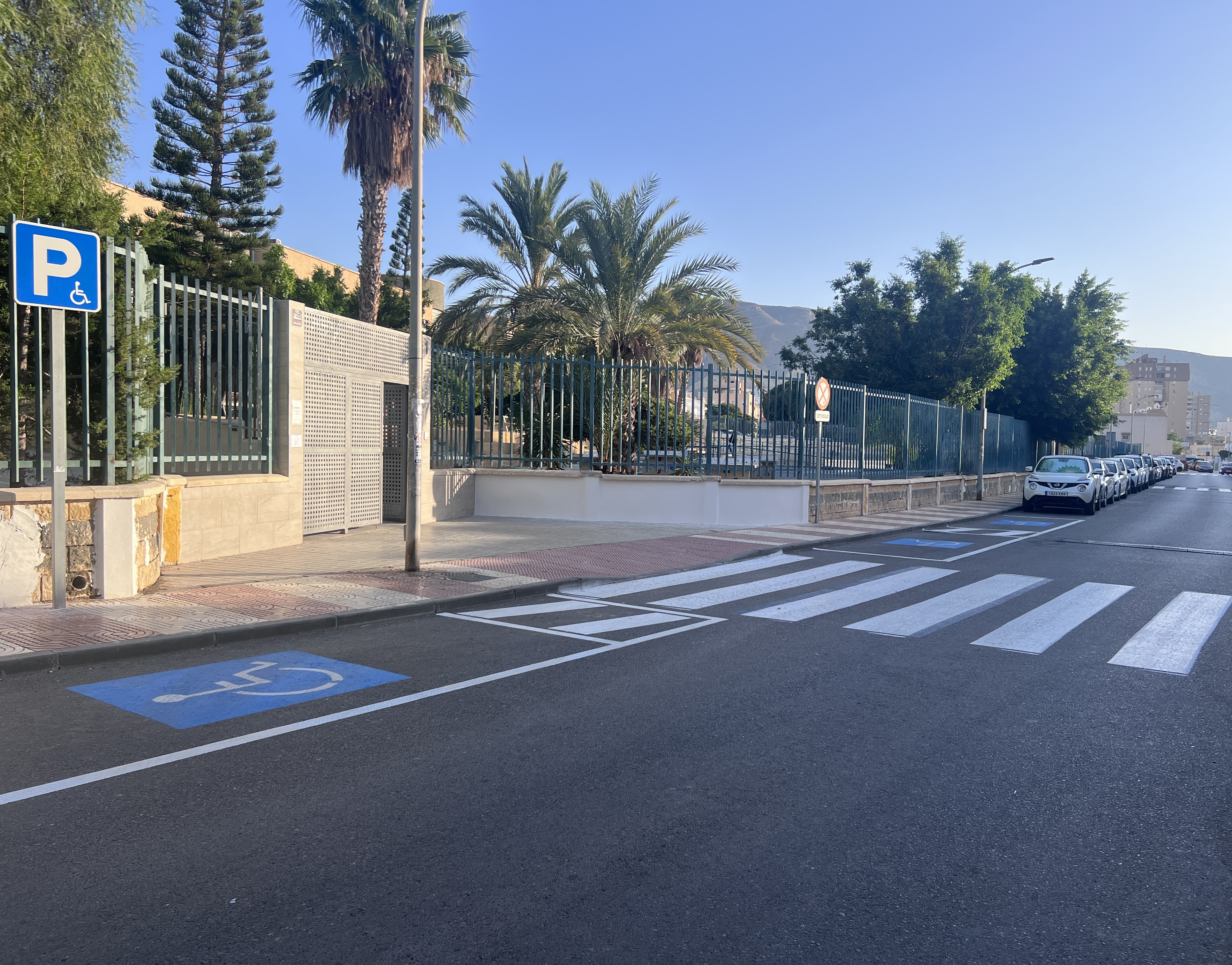 Nueva plaza de aparcamiento para movilidad reducida